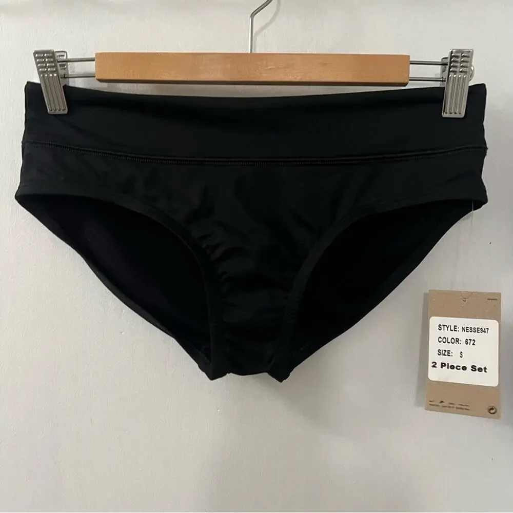 Nike  Swim 2 Piece Set - Pink Layered Tankini and Black Bottoms